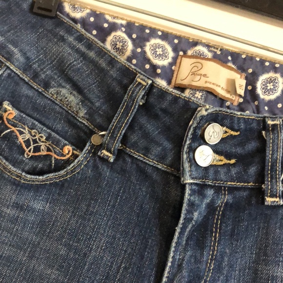 Paige Premium Denim Bootcut Jeans Size 26 - Picture 4 of 12